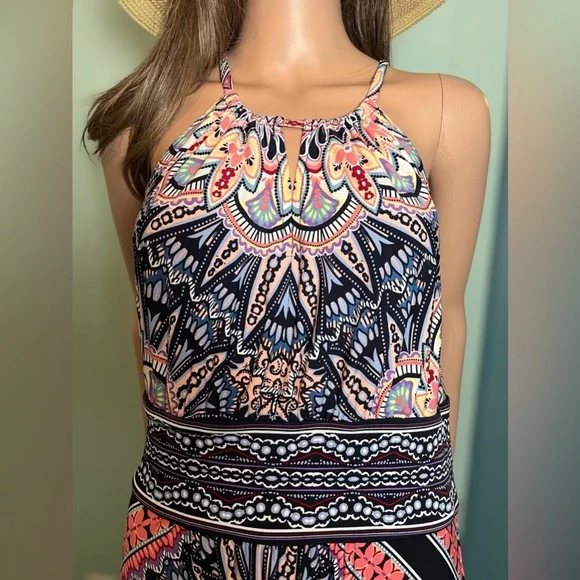 London Style Collection Maxi Dress NWT Size 10 - Picture 2 of 13